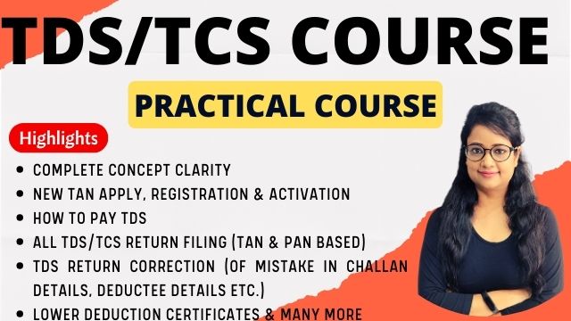 TDS & TCS Practical course 2023